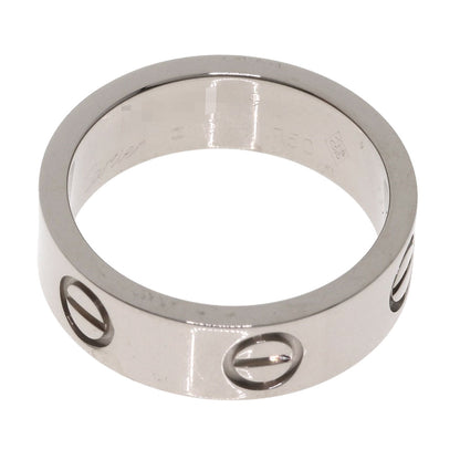 CARTIER love ring #49 Ring K18 White Gold Ladies [Used]