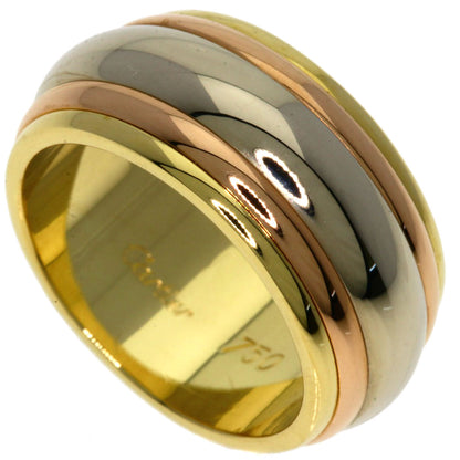 CARTIER Three color # 50 Ring K18 Yellow Gold K18 White GoldLadies [Used]