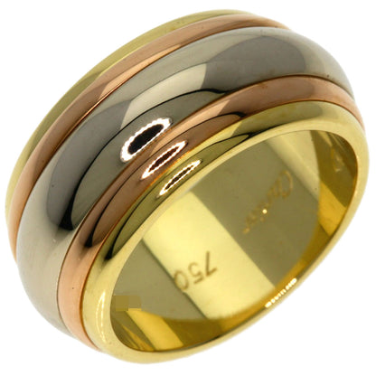 CARTIER Three color # 50 Ring K18 Yellow Gold K18 White GoldLadies [Used]