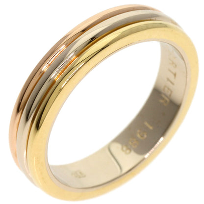 CARTIER Three colors # 46 Ring K18 Yellow Gold K18 White GoldLadies [Used]