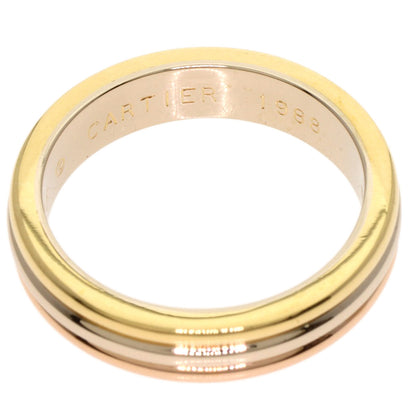 CARTIER Three colors # 46 Ring K18 Yellow Gold K18 White GoldLadies [Used]