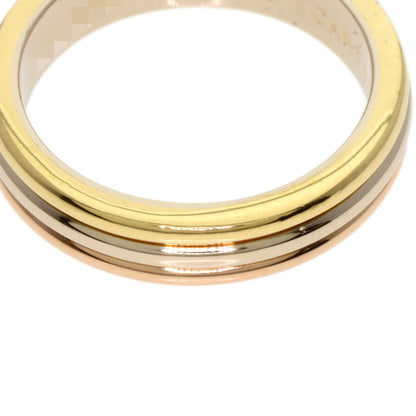 CARTIER Three colors # 46 Ring K18 Yellow Gold K18 White GoldLadies [Used]