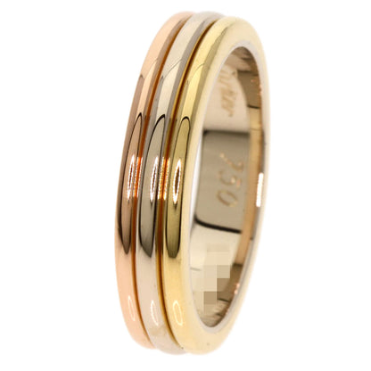 CARTIER Three colors # 46 Ring K18 Yellow Gold K18 White GoldLadies [Used]