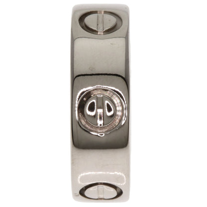 CARTIER love ring #48 Ring K18 White Gold Ladies [Used]
