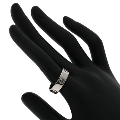 CARTIER   love ring Ring  K18 White Gold Ladies [Used]