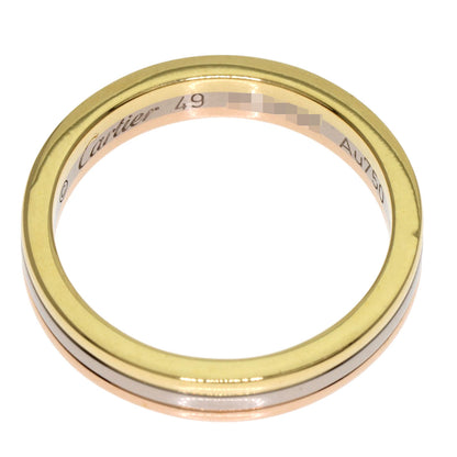 CARTIER Three colors # 49 Ring K18 Yellow Gold 18K Pink GoldLadies [Used]