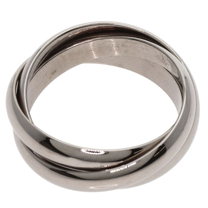 CARTIER   Trinity #53 Ring  K18 White Gold Ladies [Used]