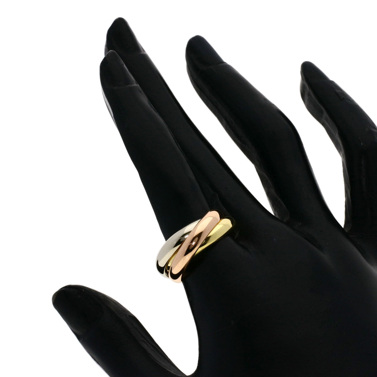 CARTIER Trinity #53 Ring K18 Yellow Gold K18 White GoldLadies [Used]