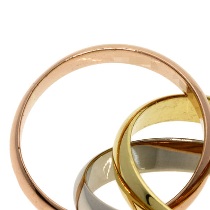 CARTIER Trinity #53 Ring K18 Yellow Gold K18 White GoldLadies [Used]