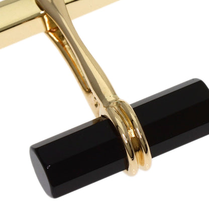 TIFFANY&Co. Onyx cuffs K14 Yellow Gold mens [Used]