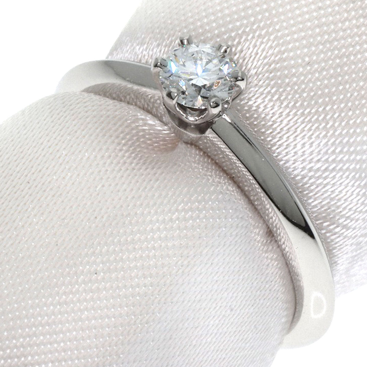 TIFFANY&Co.   Diamond Ring  Platinum PT950 Ladies [Used]