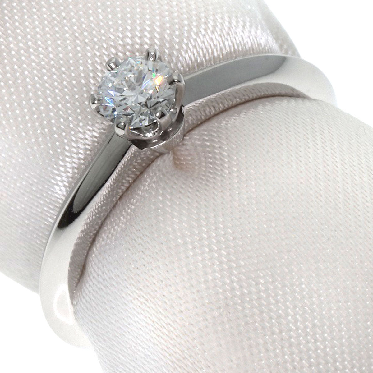 TIFFANY&Co.   Diamond Ring  Platinum PT950 Ladies [Used]
