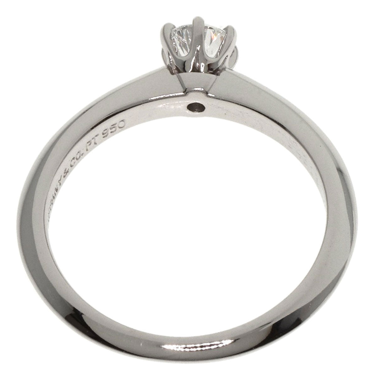 TIFFANY&Co.   Diamond Ring  Platinum PT950 Ladies [Used]