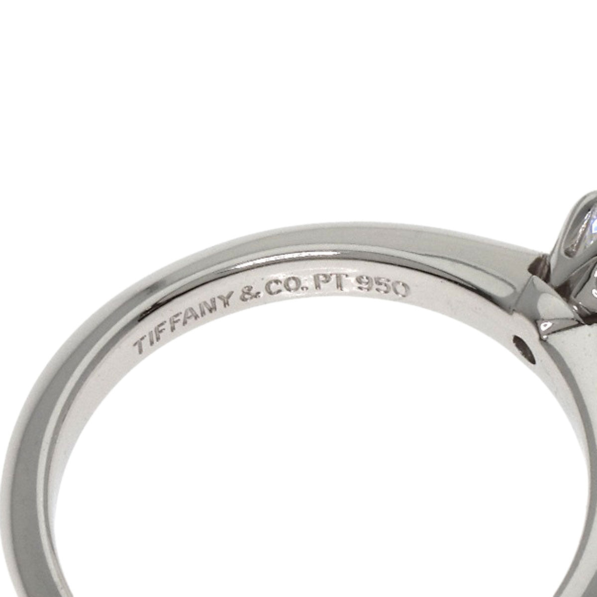 TIFFANY&Co.   Diamond Ring  Platinum PT950 Ladies [Used]