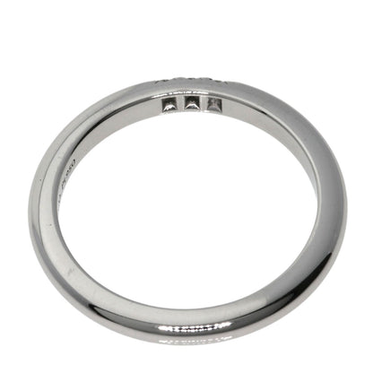 TIFFANY&Co. Forever Classic 3P Diamond Ring Platinum PT950 Ladies [Used]