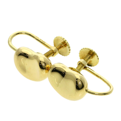TIFFANY&Co. Bean Earring K18 Yellow Gold Ladies [Used]