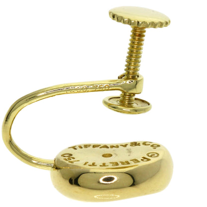 TIFFANY&Co. Bean Earring K18 Yellow Gold Ladies [Used]