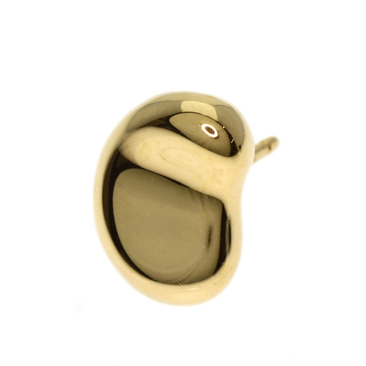 TIFFANY&Co. Bean earring K18 Yellow Gold Ladies [Used]