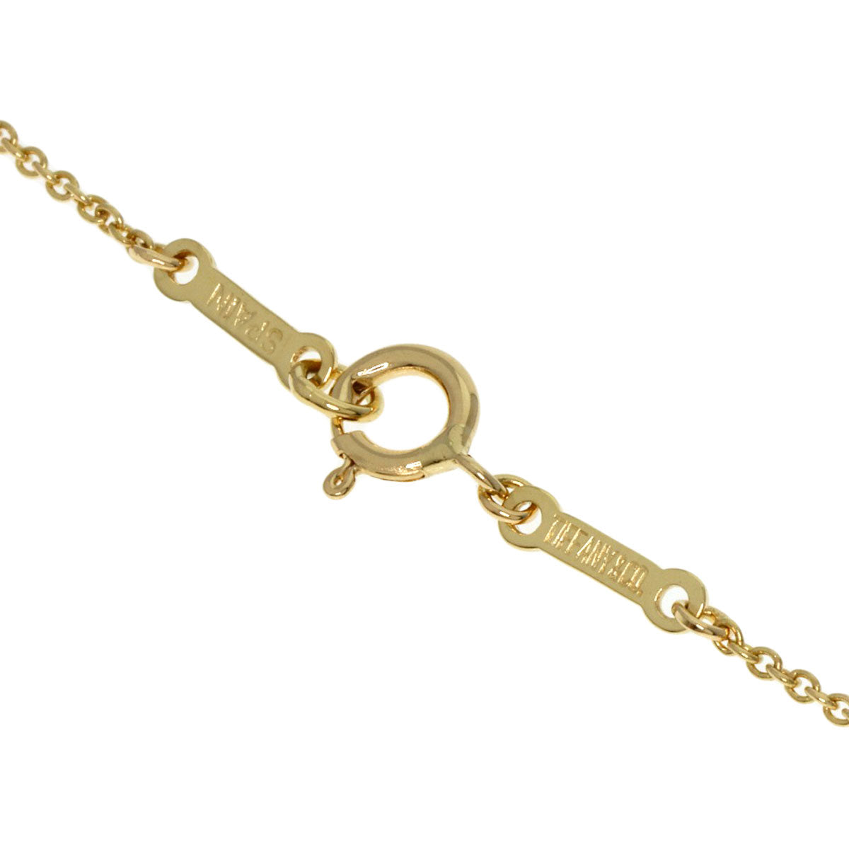 TIFFANY&Co. Chain 16.1" Necklace K18 Yellow Gold Ladies [Used]