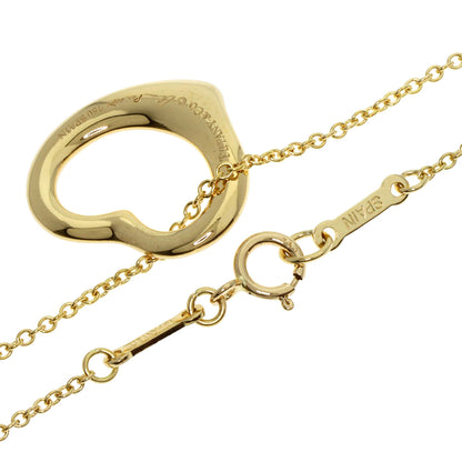 TIFFANY&Co.   Open heart Necklace  K18 Yellow Gold Ladies [Used]