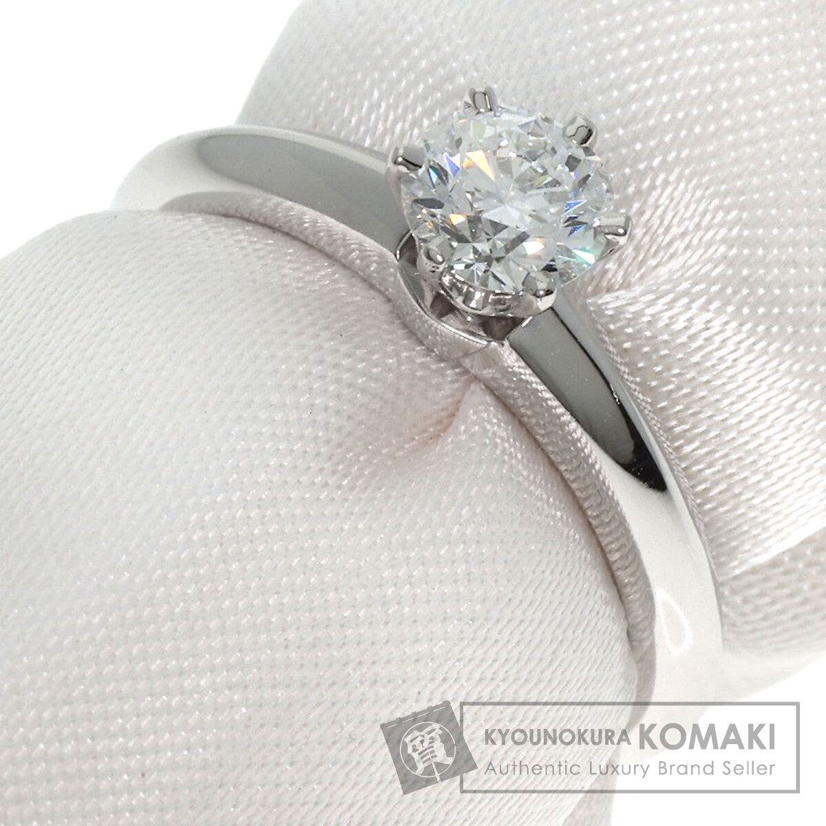 TIFFANY&Co.   Diamond Ring  Platinum PT950 Ladies [Used]