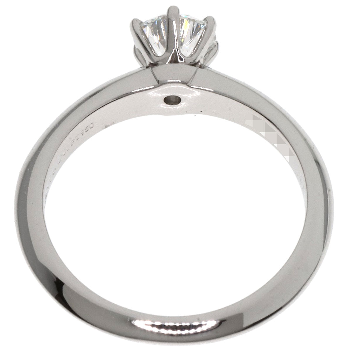 TIFFANY&Co.   Diamond Ring  Platinum PT950 Ladies [Used]