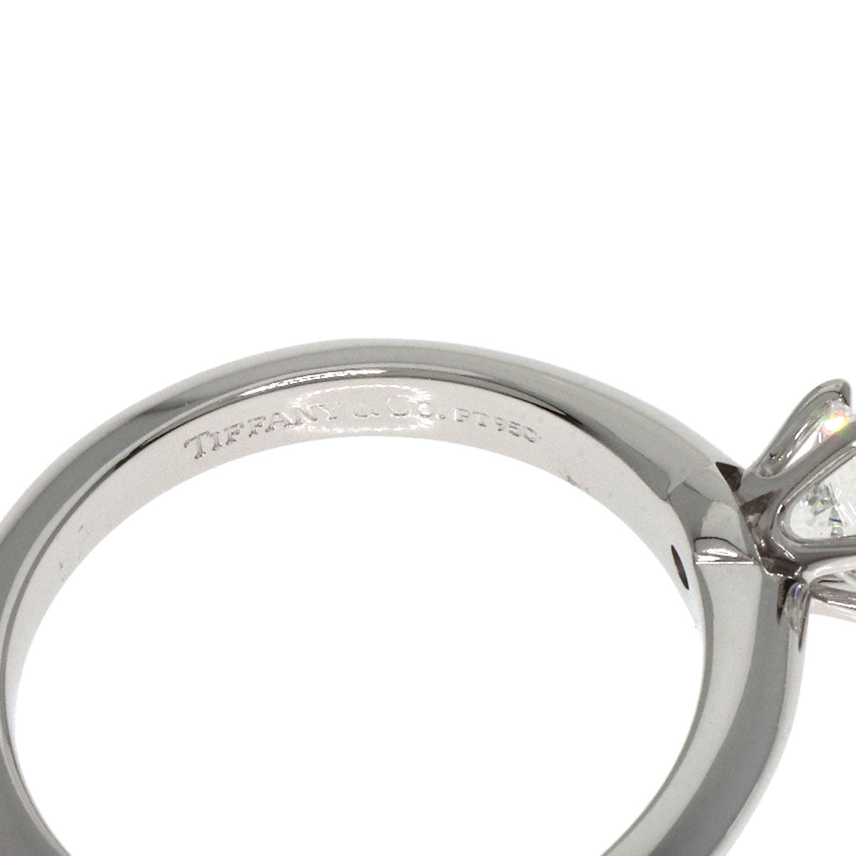 TIFFANY&Co.   Diamond Ring  Platinum PT950 Ladies [Used]