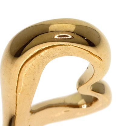 TIFFANY&Co.   Open heart Ring  K18 Yellow Gold Ladies [Used]