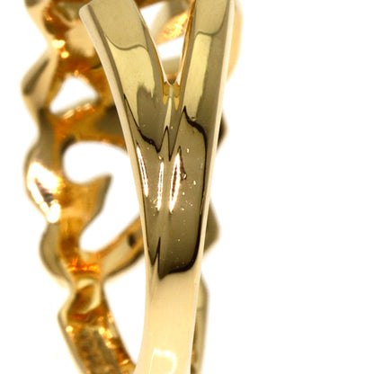 TIFFANY&Co. Triple rubbing heart Ring K18 Yellow Gold Ladies [Used]