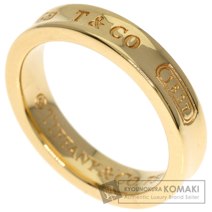 TIFFANY&Co. 1837 Narrow Ring K18 Yellow Gold Ladies [Used]