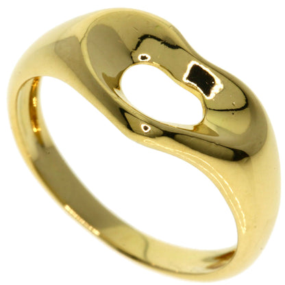 TIFFANY&Co. Open heart Ring K18 Yellow Gold Ladies [Used]