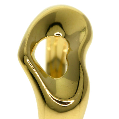 TIFFANY&Co. Open heart Ring K18 Yellow Gold Ladies [Used]