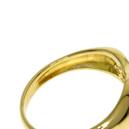 TIFFANY&Co. Open heart Ring K18 Yellow Gold Ladies [Used]