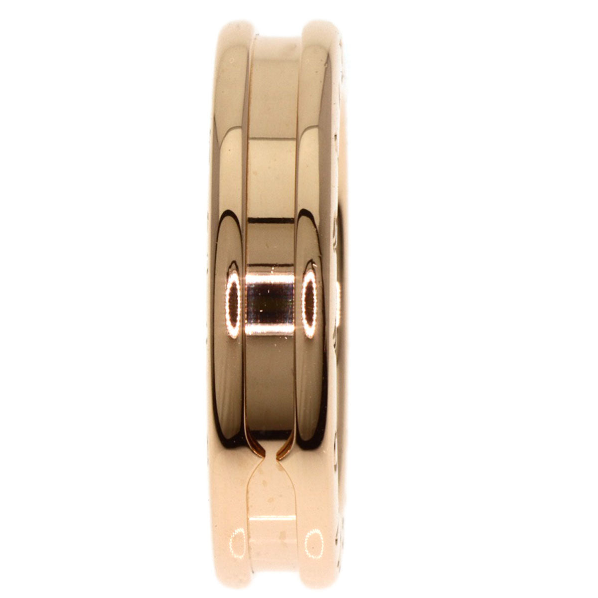 BVLGARI B.zero1 1 band XS #49 Ring K18 Pink Gold Ladies [Used]