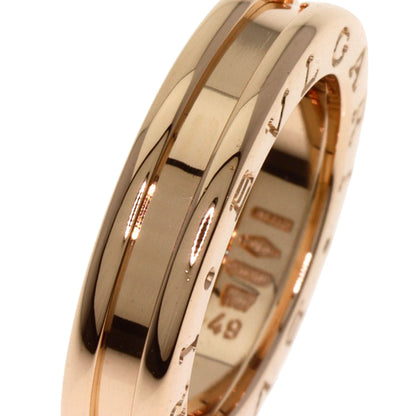 BVLGARI B.zero1 1 band XS #49 Ring K18 Pink Gold Ladies [Used]