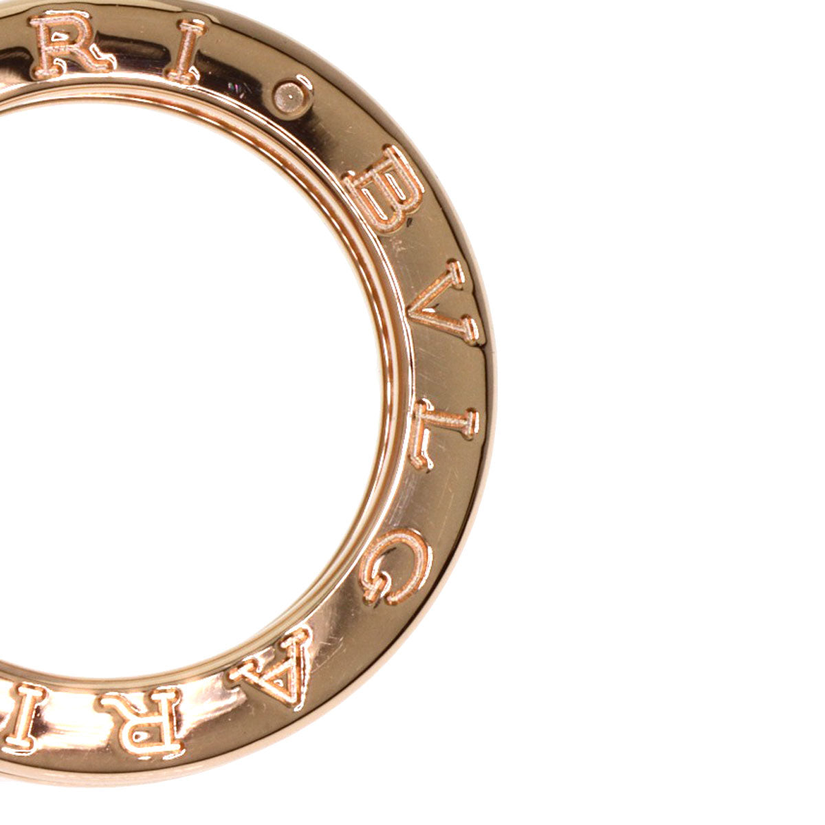 BVLGARI B.zero1 1 band XS #49 Ring K18 Pink Gold Ladies [Used]