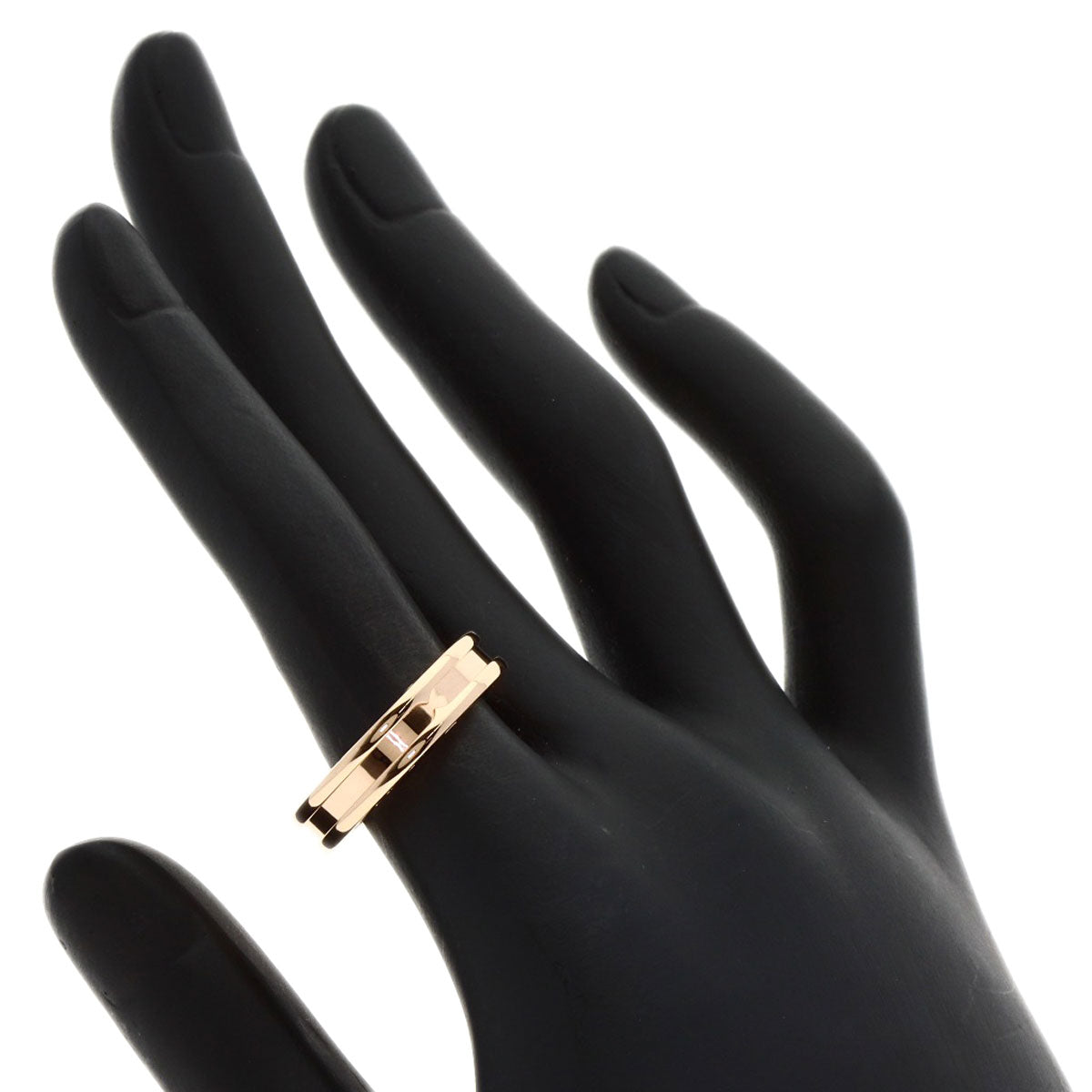 BVLGARI B.zero1 1 band #52 Ring K18 Pink Gold Ladies [Used]