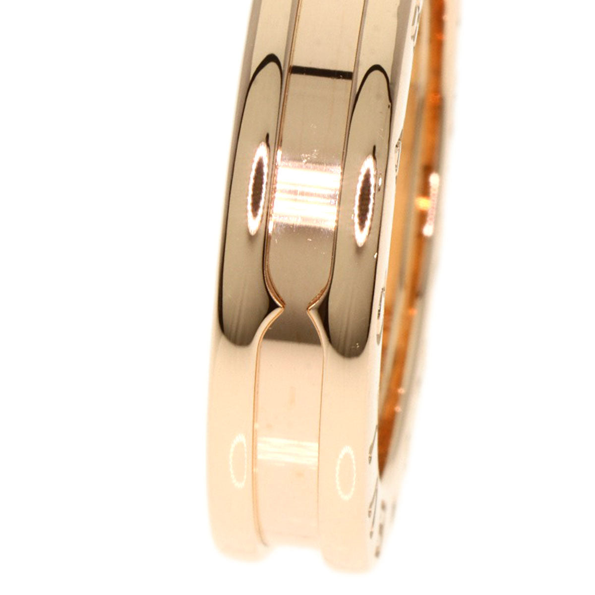 BVLGARI B.zero1 1 band #52 Ring K18 Pink Gold Ladies [Used]