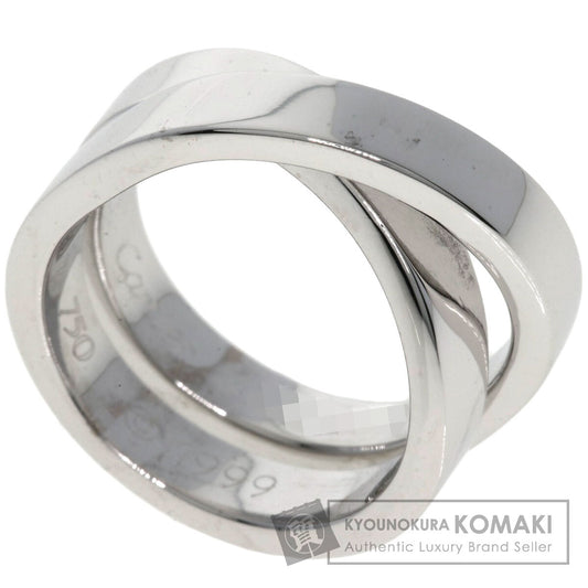 CARTIER Parising # 51 Ring K18 White Gold Ladies [Used]