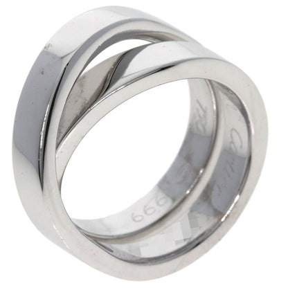 CARTIER Parising # 51 Ring K18 White Gold Ladies [Used]
