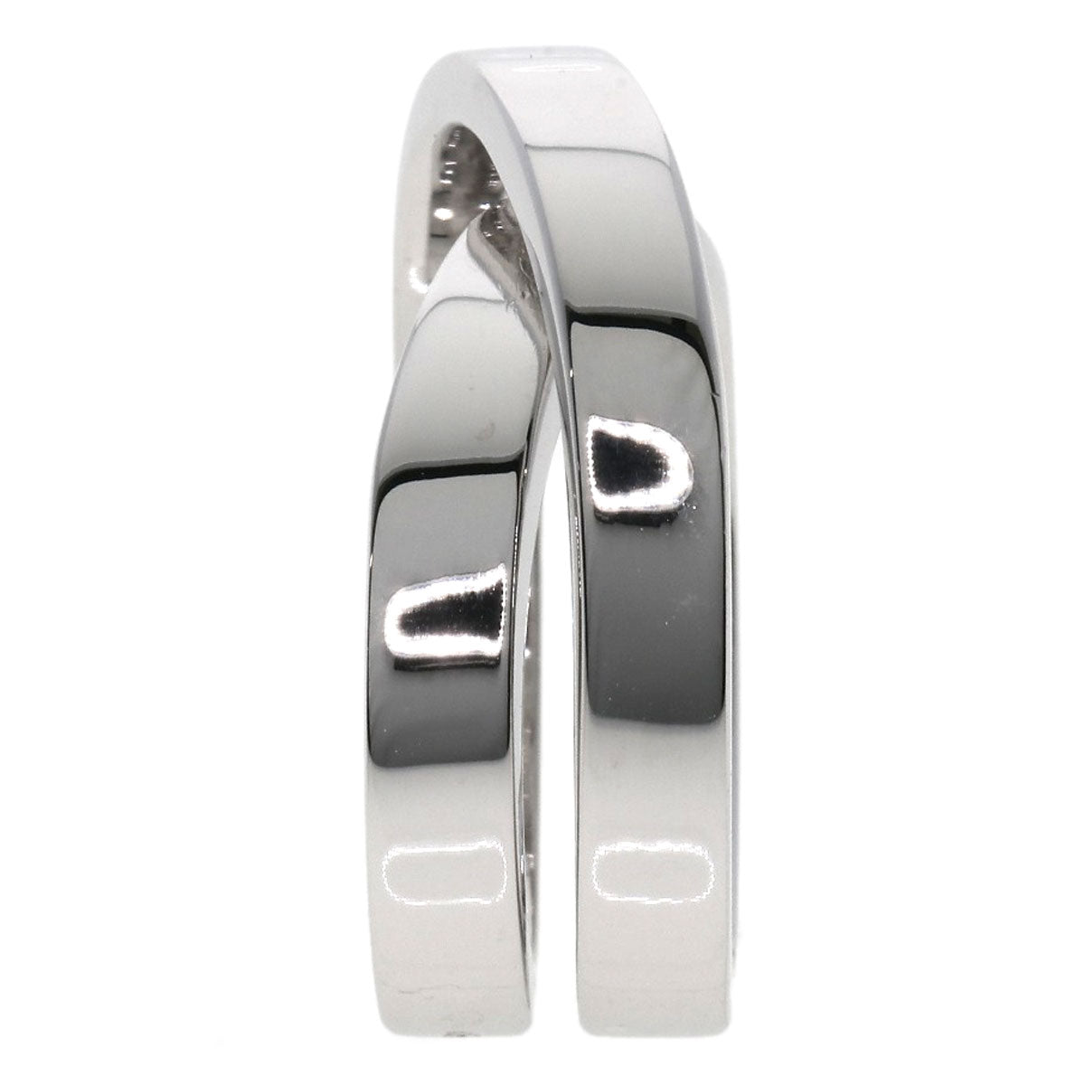 CARTIER Parising # 51 Ring K18 White Gold Ladies [Used]
