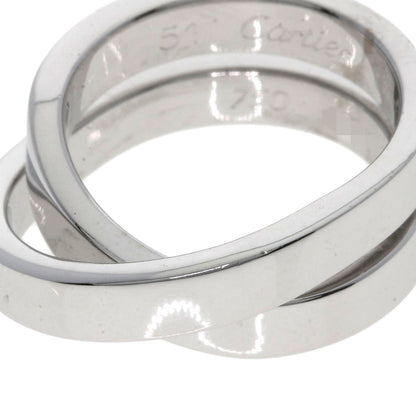 CARTIER Parising # 51 Ring K18 White Gold Ladies [Used]