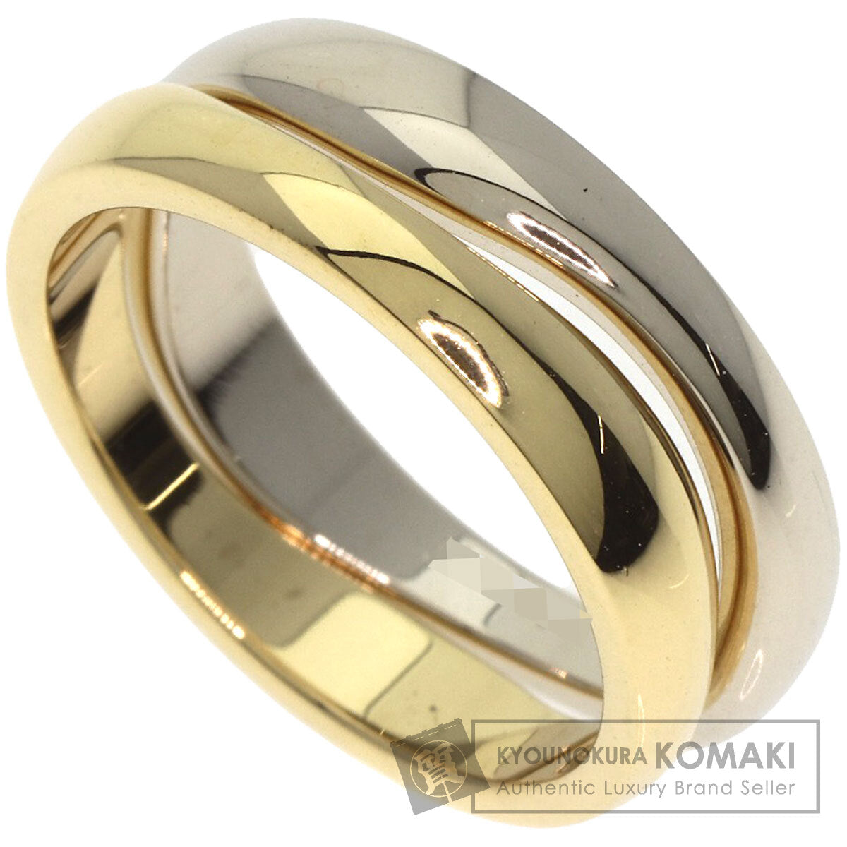 CARTIER   Love Me #48 Ring  K18 Yellow Gold K18 White GoldLadies [Used]