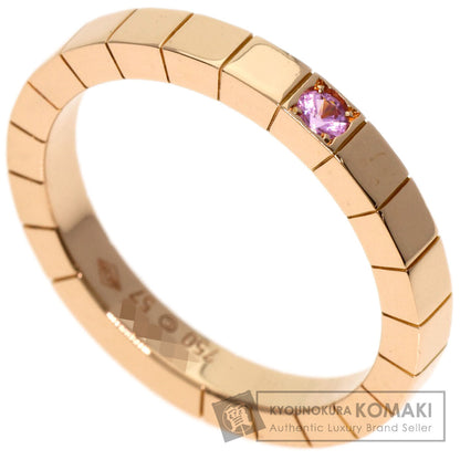 CARTIER Raniere Pink Sapphire #57 Ring K18 Pink Gold Ladies [Used]