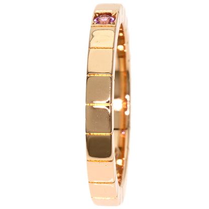 CARTIER Raniere Pink Sapphire #57 Ring K18 Pink Gold Ladies [Used]
