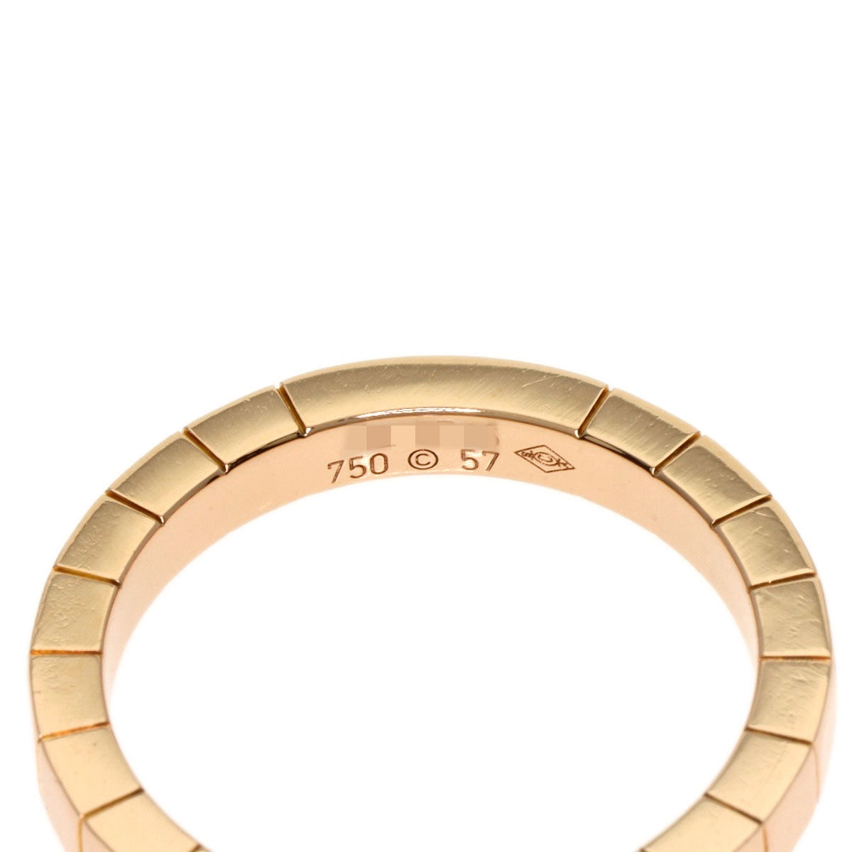 CARTIER Raniere Pink Sapphire #57 Ring K18 Pink Gold Ladies [Used]
