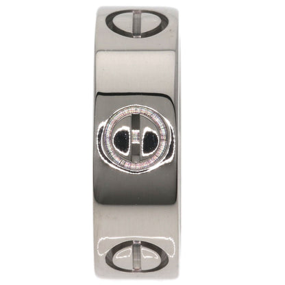CARTIER love ring #47 Ring K18 White Gold Ladies [Used]