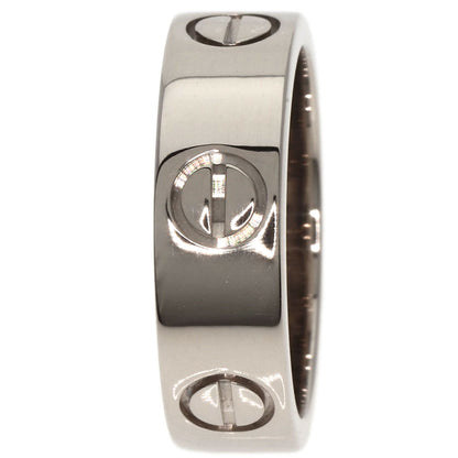 CARTIER love ring #49 Ring K18 White Gold Ladies [Used]