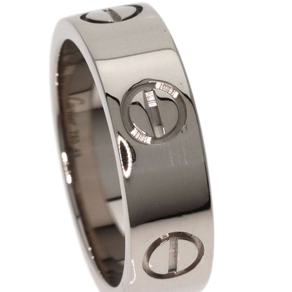 CARTIER love ring #49 Ring K18 White Gold Ladies [Used]