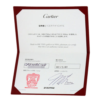 CARTIER Trinity SM #48 current model Ring K18 Yellow Gold 18K Pink GoldLadies [Used]